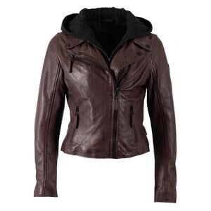 NEW MAURITIUS women's christyn jacket in dark cherry